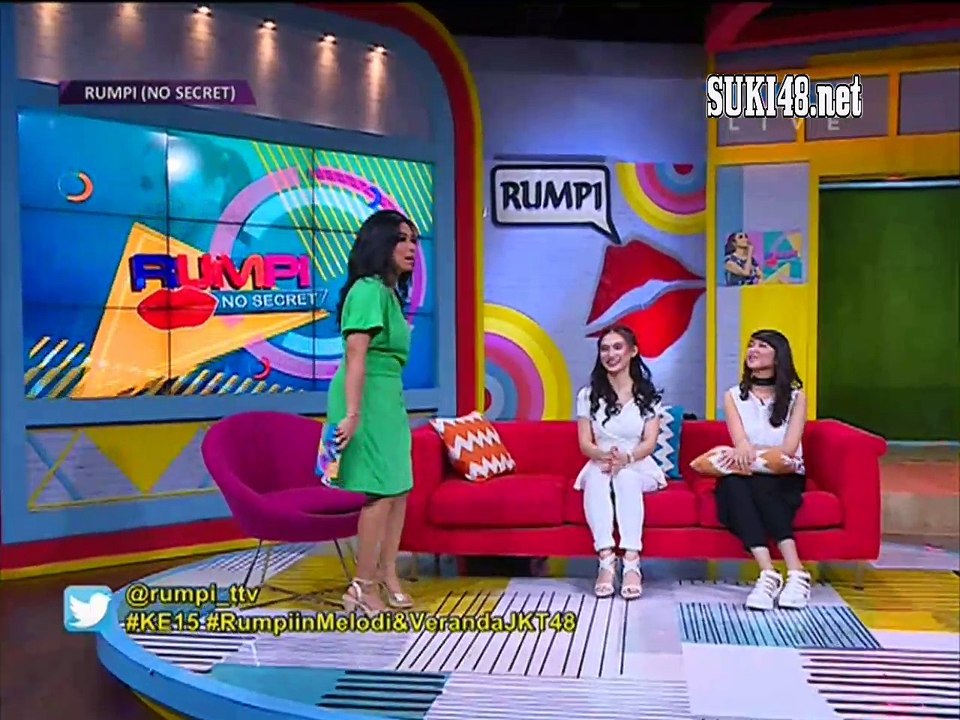 Melody & Ve JKT48 @ Rumpi Trans TV (16-11-2016)