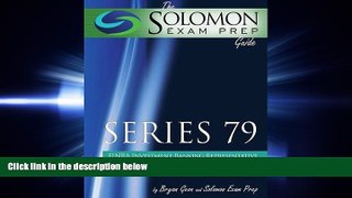 Pdf Online   The Solomon Exam Prep Guide: Series 79 - Finra Investment Banking Representative