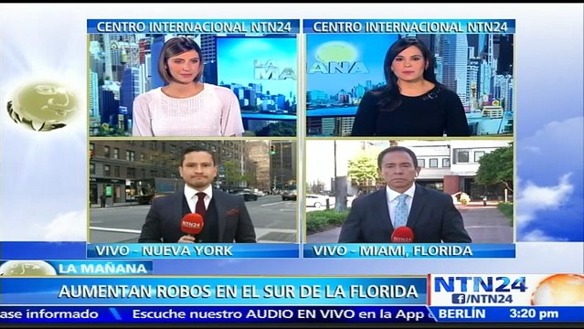 Extreman medidas de seguridad en la Florida ante aumento de robos armados y homicidios