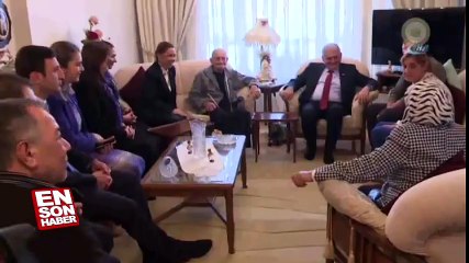 Başbakan Yıldırım vatandaşların evine konuk oldu