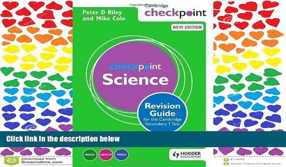 Online eBook  Cambridge Checkpoint Science Revision Guide for the Cambridge Secondary 1 Test by D