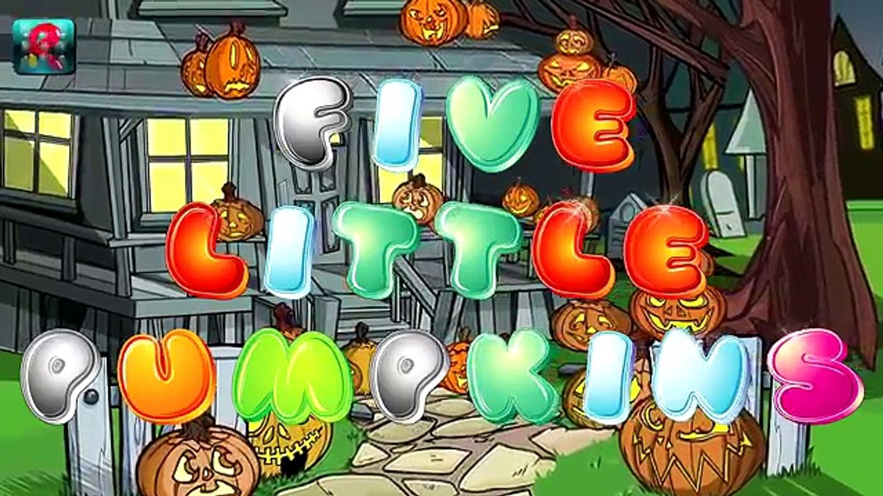Five Little Pumpkins Sitting On A Gate - 5 Little PUMPKINS! Halloween ...