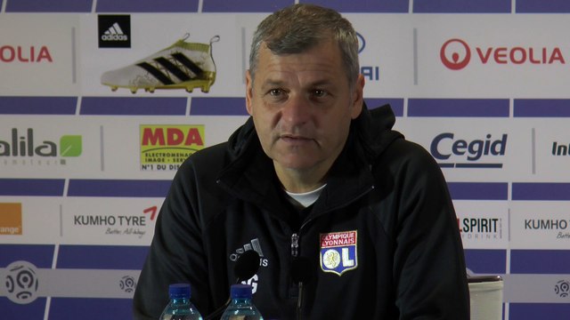 Ligue 1 LOSC - OL: conférence d'avant match de Bruno Génésio