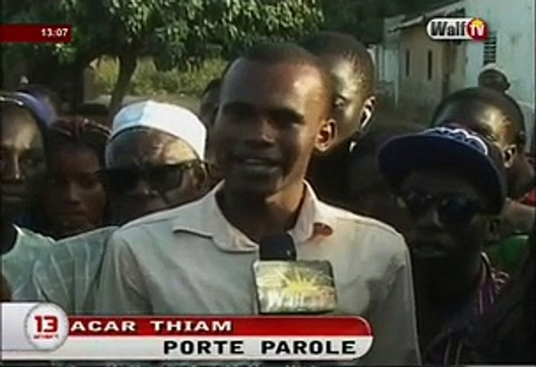 INFO - Les populations de Santhiaba de Passy (Kaolack) réclament des ralentisseurs (dos d’ânes) .... Ecoutez