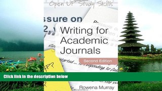 Enjoyed Read Writing for Academic Journals