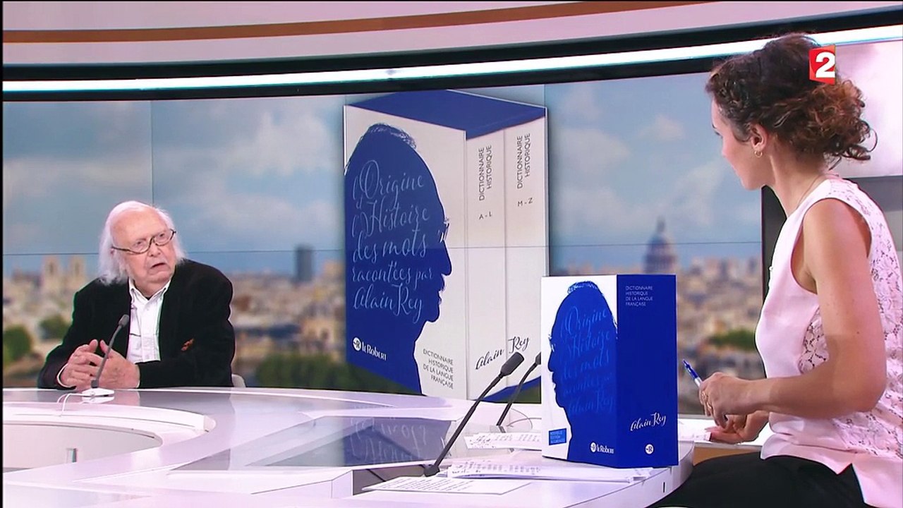 Alain Rey : "La langue française est menacée"