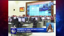 Presidente de China visitará Ecuador este jueves y viernes