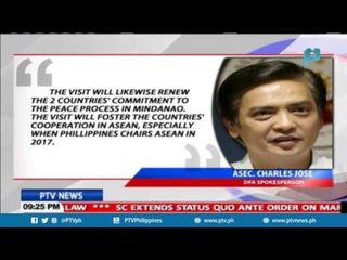 DFA, positive on results of President Duterte's State Visit to Brunei