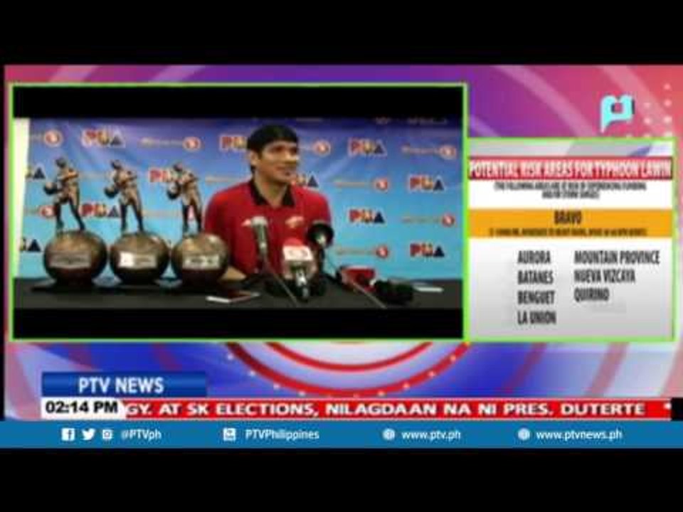 SPORTS BALITA: Junemar Fajardo, unang PBA player na nagkamit ng 3-straight MVP awards