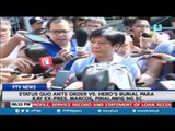 Status quo ante order vs hero's burial para kay ex-Pres. Marcos, pinalawig ng SC