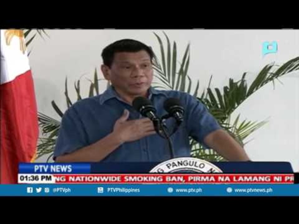 Desisyon ng SC sa pagpapalibing kay Ex-Pres. Marcos sa LNMB, rerespetuhin ni Pres. Duterte