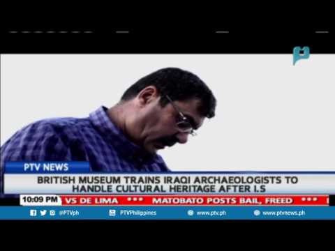 British Museum trains Iraqi archaeologists to handle cultural heritage after I.S