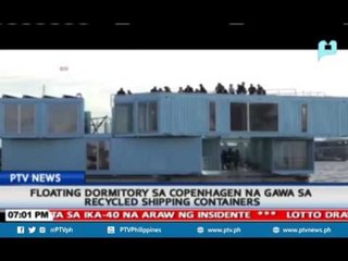 Download Video: GLOBALITA: Floating Dormitory sa Copenhagen na gawa sa recycled shipping containers