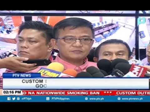 Custom duties and taxes sa imported goods, tinanggal na ng BOC