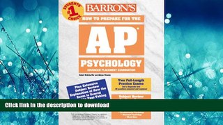 FAVORITE BOOK  Barron s How to Prepare for the Advanced Placement Exam: AP: Psychology (Barron s