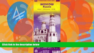 Big Deals  Moscow Russia 1:12,500 Travel Map (International Travel City Maps: Moscow)  Best Seller
