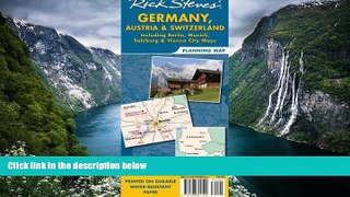 Buy NOW  Rick Steves  Germany, Austria, and Switzerland Map: Including Berlin, Munich, Salzburg