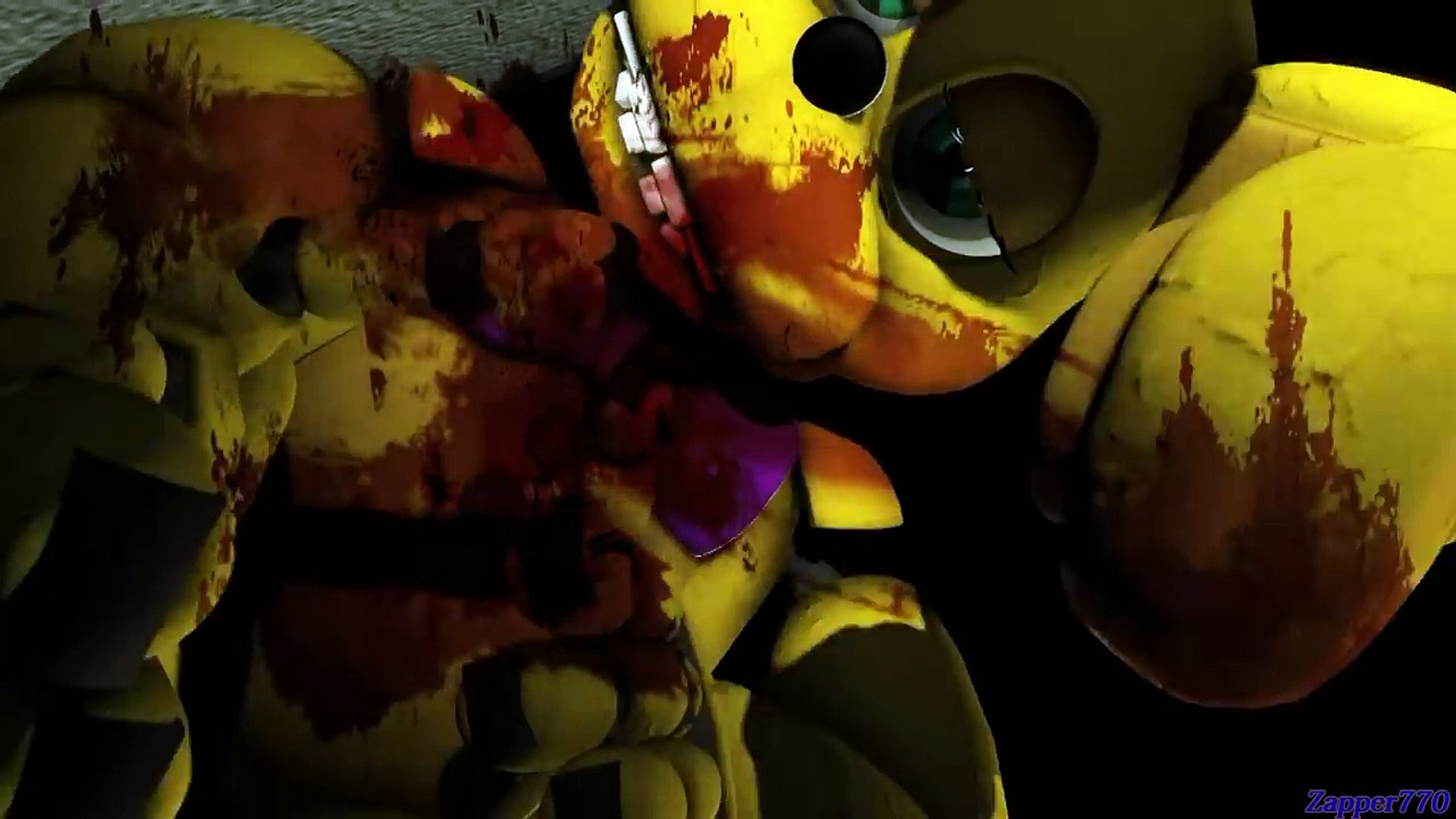 P3D) Funtime Chica Death Scene - FNAF DEATH SCENE 