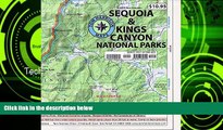Big Sales  Sequoia   Kings Canyon National parks recreation map (Tom Harrison Maps)  Premium