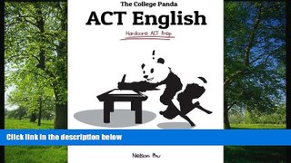 Enjoyed Read The College Panda s ACT English: Advanced Guide and Workbook