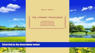 Books to Read  The Literary Travelogue: A Comparative Study with Special Relevance to Russian