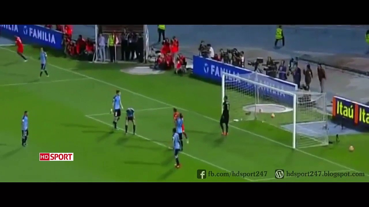 Chile vs Uruguay 3-1 All Goals HD ~ World Cup Qualification 15-11-2016