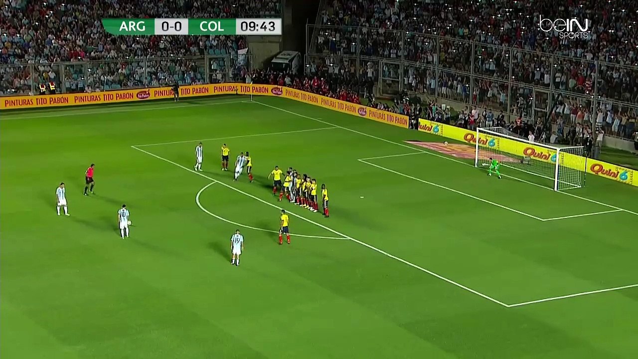 Le coup franc absolument sublime de Messi