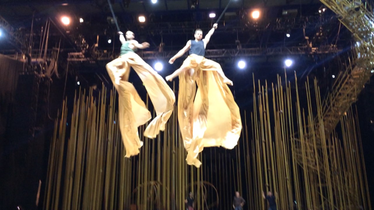 Dans les coulisses du Cirque du soleil