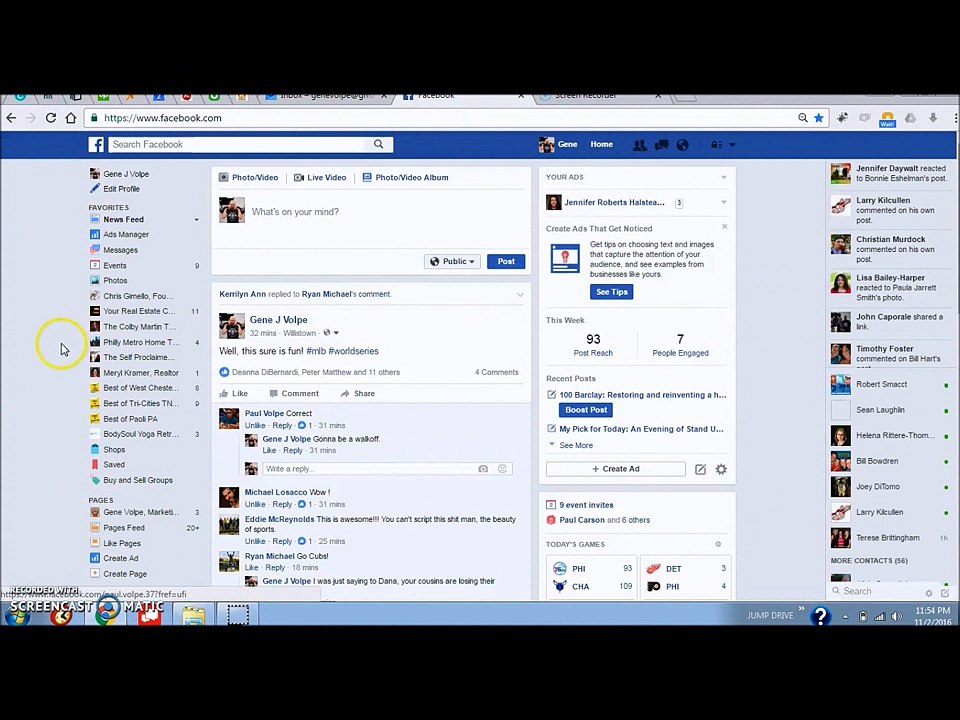 Xs and Os - Searching Facebook by Name