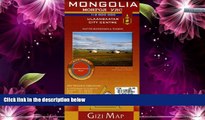 Buy NOW  Mongolia Geographic Map (English, French, Italian, German and Russian Edition)  Premium