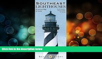 Big Sales  Southeast Lighthouses Illustrated Map   Guide: North Carolina, South Carolina