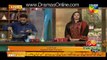 Live Callers Question Shocked Actress Noor in a Live Show