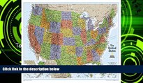 Buy NOW  United States Explorer Wall Map - Laminated (U.S. Map) (National Geographic Reference
