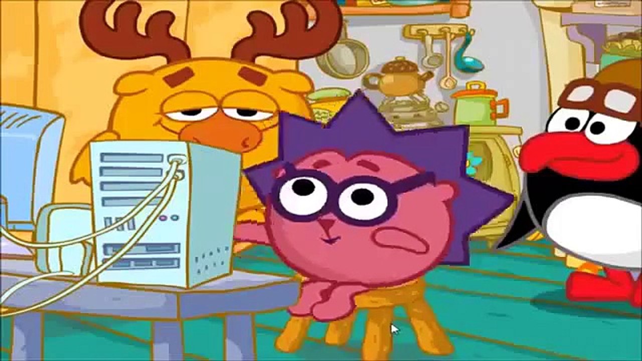 Прохождение игры Смешарики Компьютер Ежика Эпизод третий