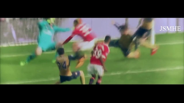 Marcus Rashford 2 goals & 1 assist - Manchester United vs Arsenal 32 28022016
