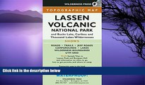 Big Sales  MAP Lassen Volcanic National Park: and Bucks Lake, Caribou, and Thousand Lakes