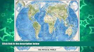 Deals in Books  World Physical [Enlarged and Laminated] (National Geographic Reference Map)