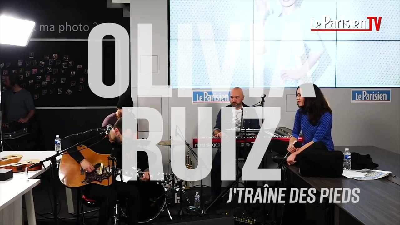 Olivia Ruiz chante « J'traîne des pieds » en live au Parisien