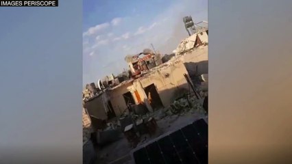 Alep : Une syrienne montre en direct les conditions de vie d'une ville bombardée.