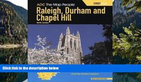 Deals in Books  ADC The Map People Raleigh, Durham and Chapel Hill North Carolina Street Atlas
