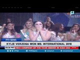 Kylie Versoza won Miss International 2016