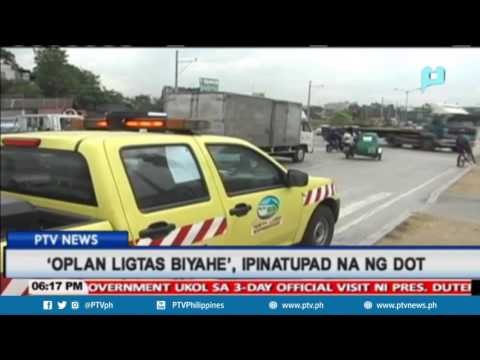 'OPLAN Ligtas Biyahe,' ipinatupad ng DOTR