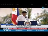 3-Day Official Visit ni Pangulong Duterte sa Japan, naging matagumpay