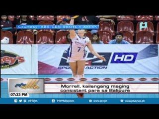 Morrell, kailangang maging consistent para sa Balipure