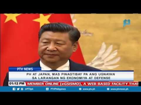 PH at Japan, mas pinagtibay pa ang ugnayan sa larangan ng ekonomiya at defense