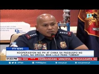 Kooperasyon ng PH at China sa pagsugpo ng iligal na droga, mas lalo pang tumibay