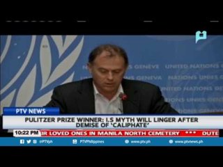 Pulitzer Prize Winner: I.S. myth will linger after demise of 'caliphate'