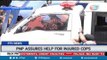 PNP assures help for injured cops