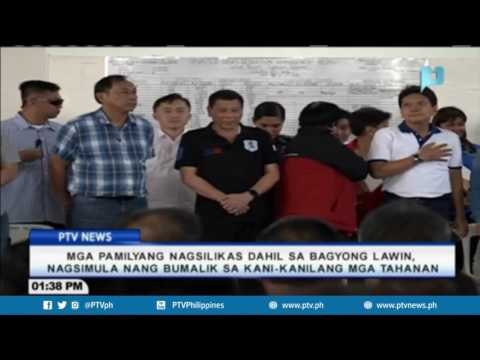 Mga pamilyang nagsilikas dahil sa #LawinPH, nagsimula nang bumalik sa kani-kanilang mga tahanan