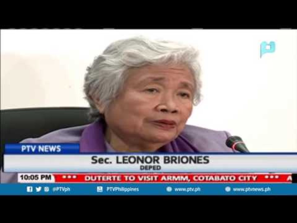 DepEd: Anti-drug campaign cannot easily be conducted inside eductional institutions